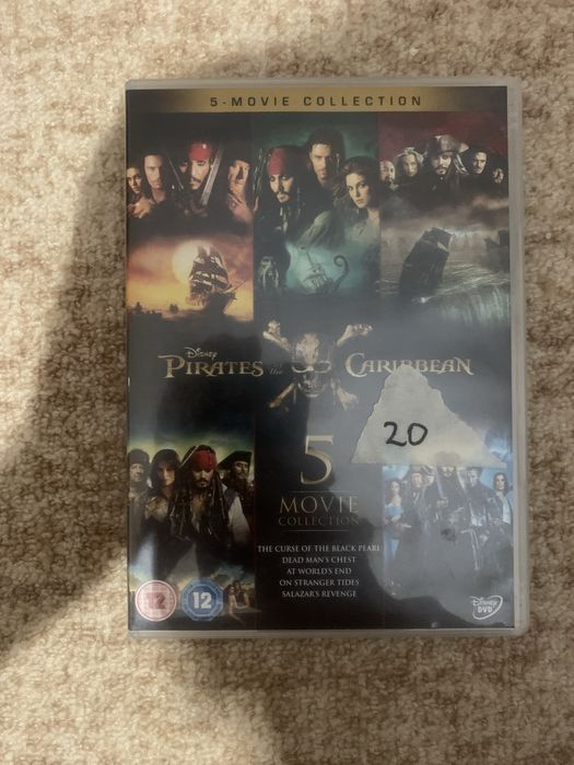 Карибски пирати всички филми 1-5/ pirates of the caribbean 1-5