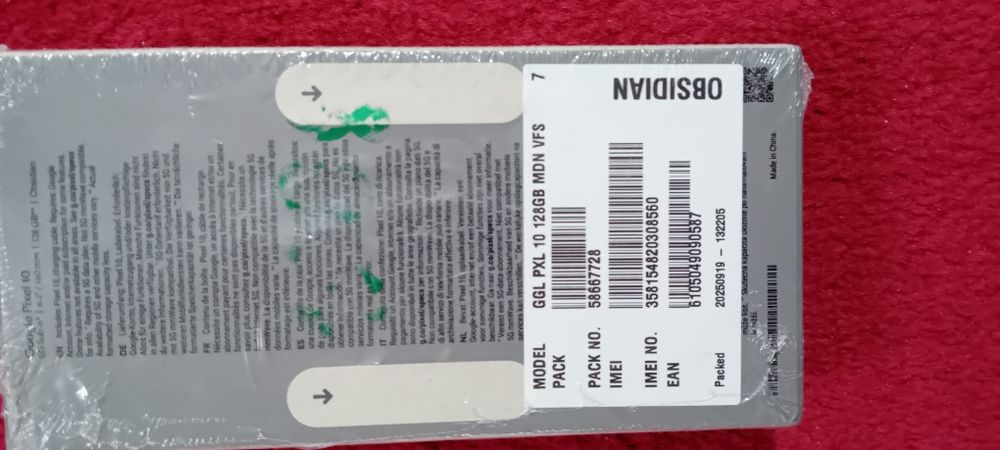 Vând telefon sigilat nou