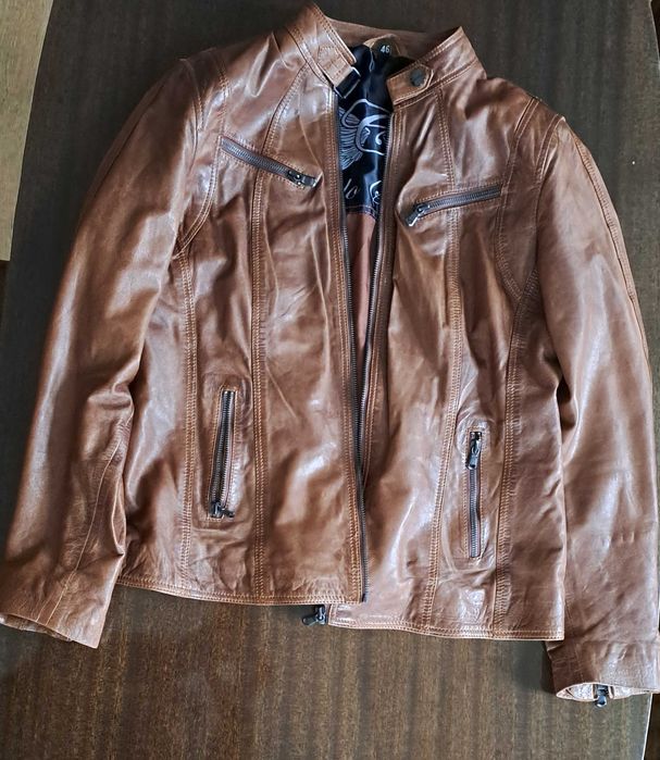 Кожено яке Класическо късо