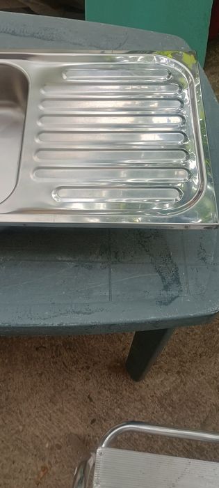 Газов котлон с мивка и пицарник за кемпер или каравана