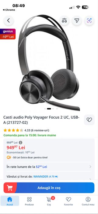 Casti audio Play noi