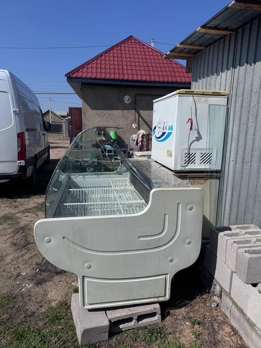 Витринный холодильник и морозильники