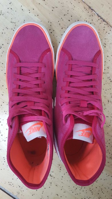 Дамски розови кецове NIKE PRIMO COURT MID SUEDE р-р 38,5