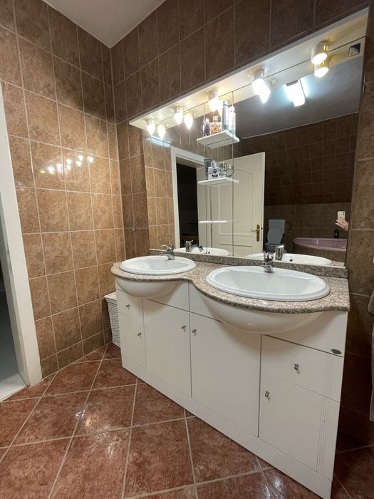 Dulap baie cu 2 lavoare