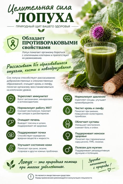 Листья лопуха  город Риддер