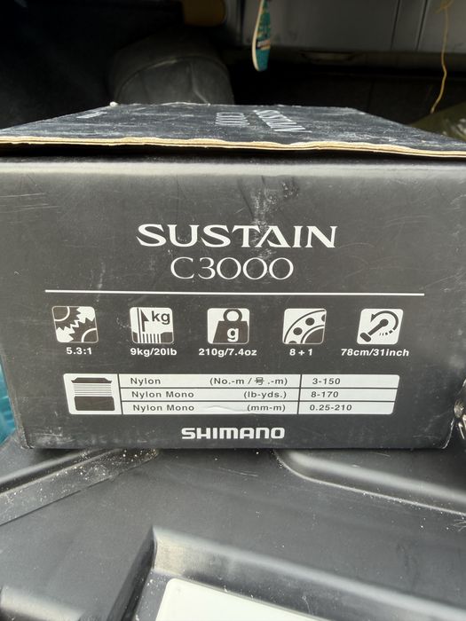 Mulineta Shimano Sustain C3000