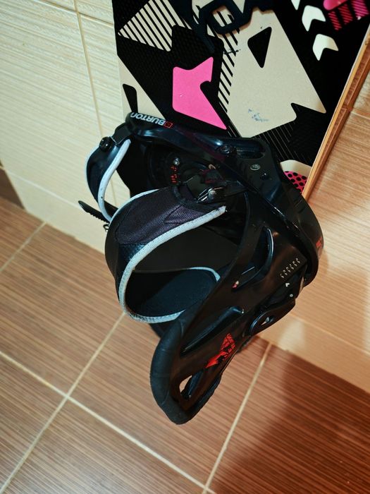 Placa snowboard 150 Drake -legaturi boots Burton