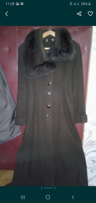 Пальто кашимир состояние отличное б/у