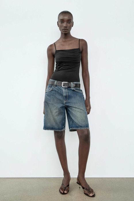 Боди от полиамид Zara, S