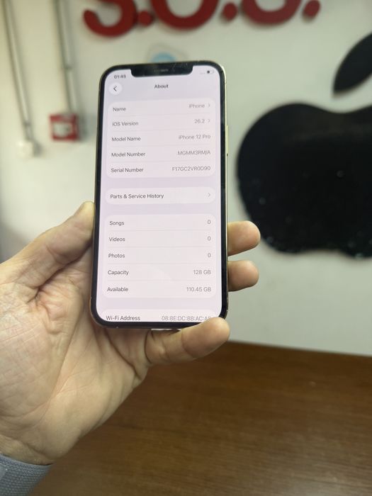 Vand Iphone 12 Pro Gold 128Gb