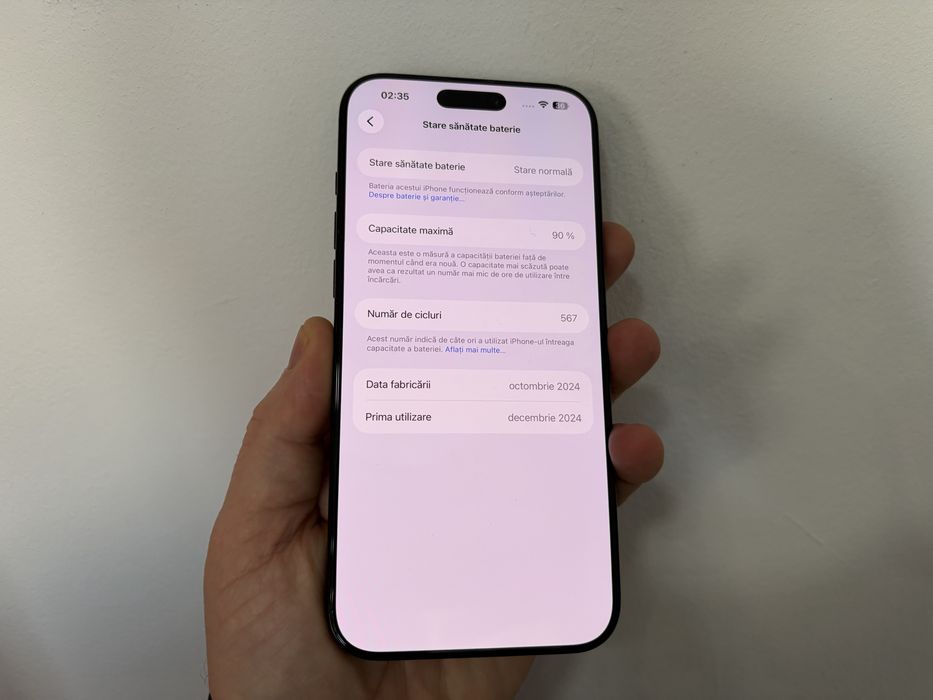 Iphone 16 Pro Max, 256 gb, Black Titanium