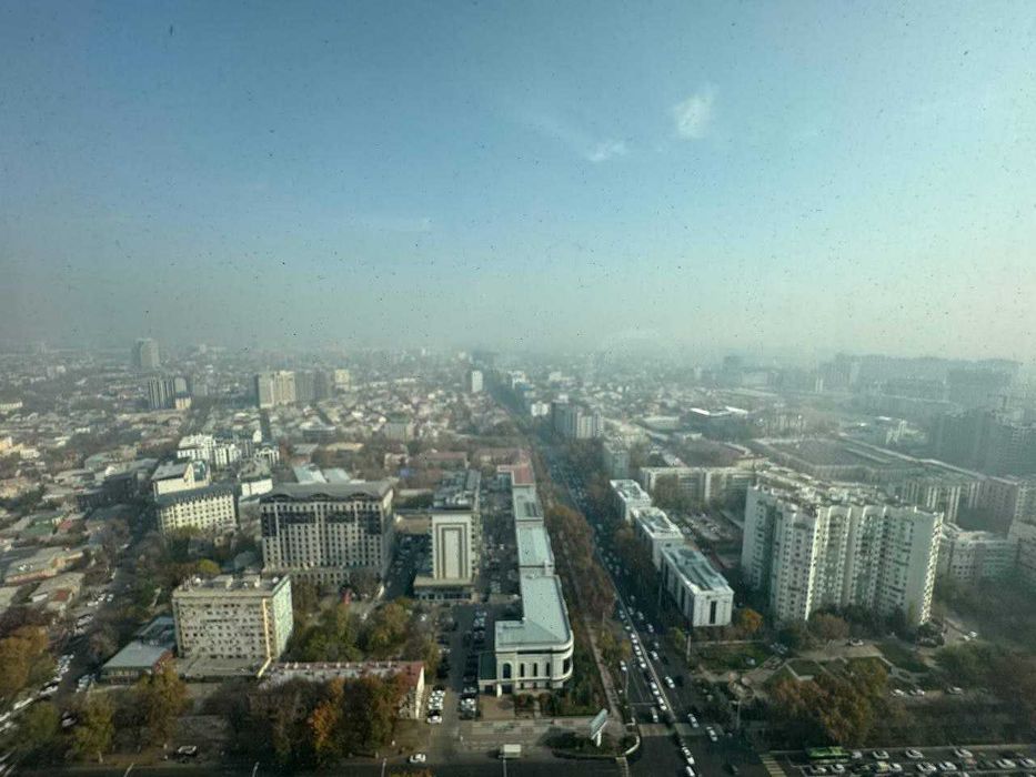 Текстильный мост, ЖК Piramit Tower, новостройка, вид на аэропорт