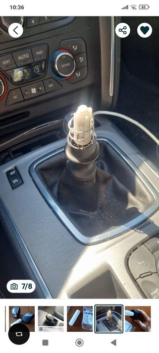 Nuca piele schimbător de viteze 6+1 trepte pt auto din gama Renault