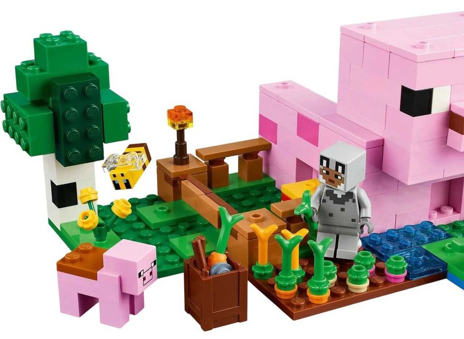 НОВО LEGO Minecraft 21268 - Къщата на прасенцето