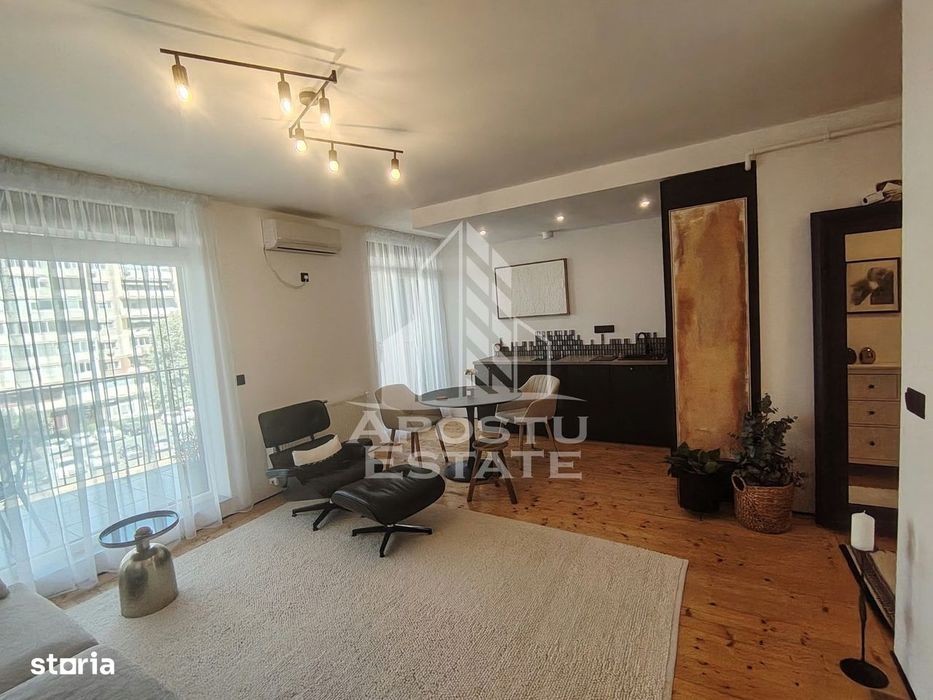 Apartament modern, 2 camere, centrala proprie, Uranus plaza Timisoara
