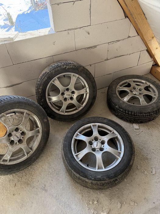 Jante aluminiu cu anvelope de vara