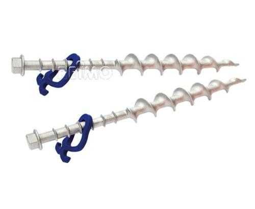 Дълъг подсилен алуминиев винт, 2 бр в комплект, Peggy Peg