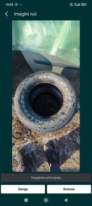 Vând cauciucuri 255/65/15