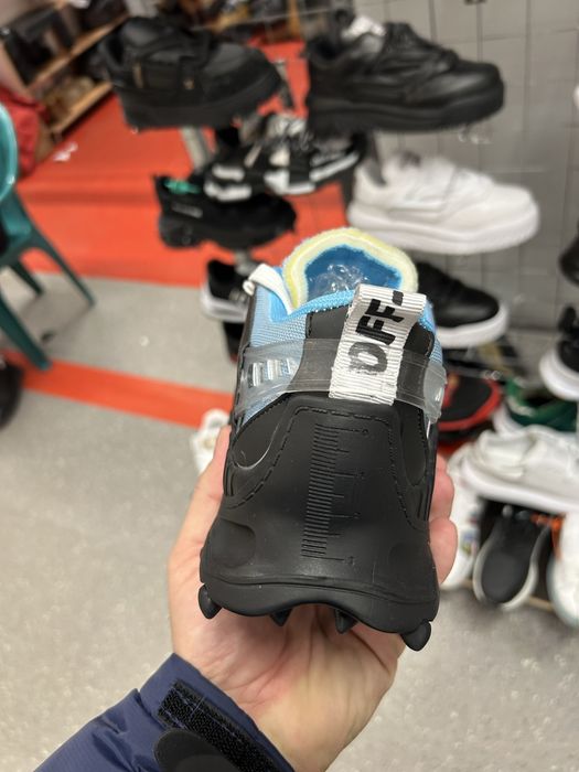 Adidasi Off White ODSY 1000 albastru negru barbati sneakers luxury