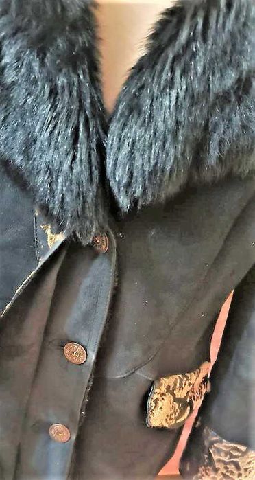 Куртка-дубленка женская из натуральной кожи