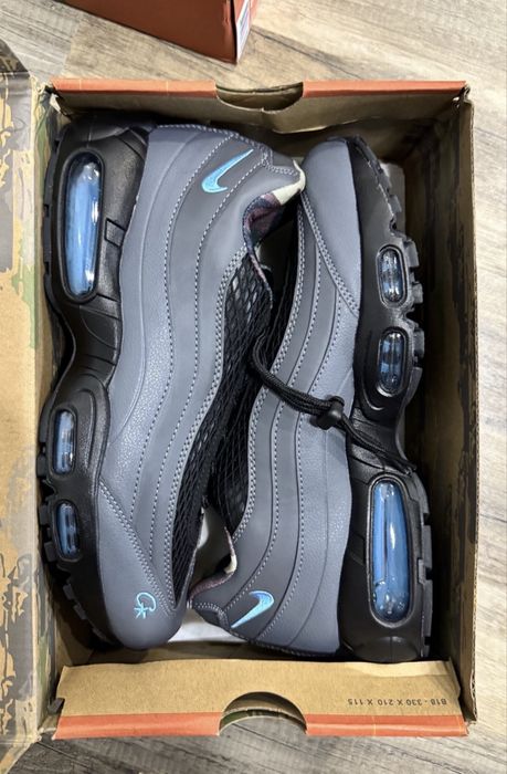 Сиво/сини Nike air max 95 corteiz aegean storm