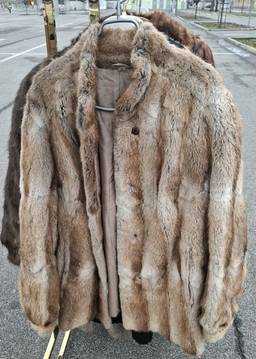 Палта от естествен косъм