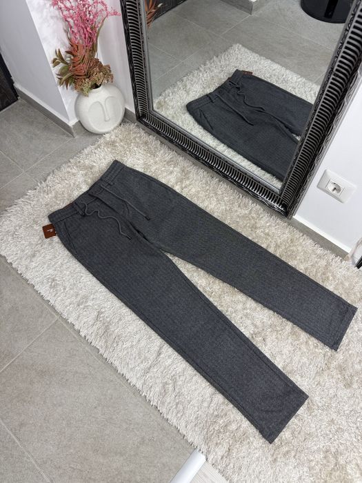 Pantaloni eleganti/casual Loro Piana din lana colectie noua