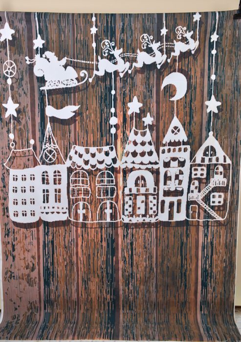 Коледен фотографски фон