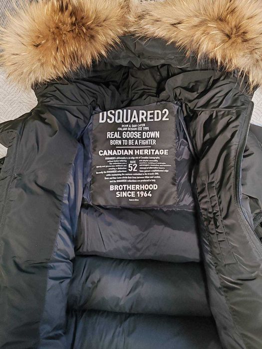 disquared 2 пухено яке с етикети, оригинал