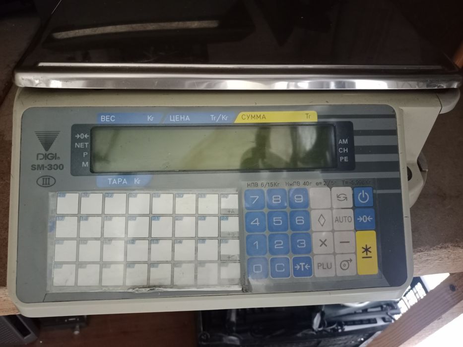 Весы штрих кодов, digi sm 300