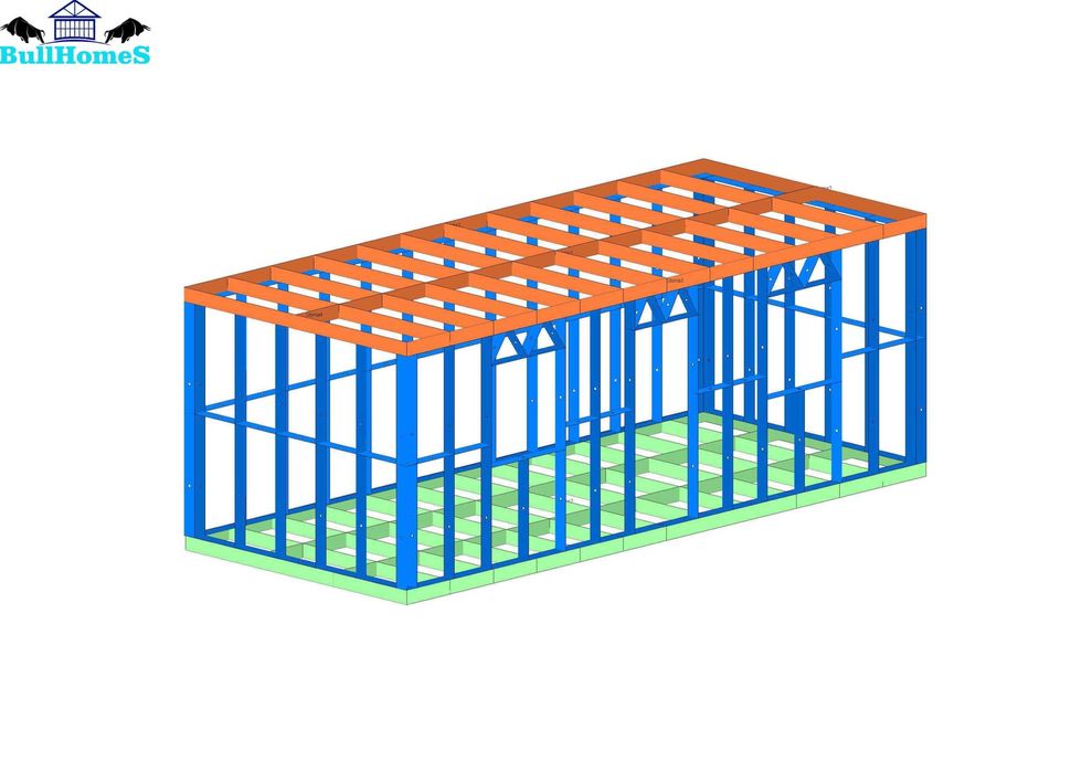 Бунгало,Контейнер,Павилион,Павилиони,Магазин,Магазини-21м²