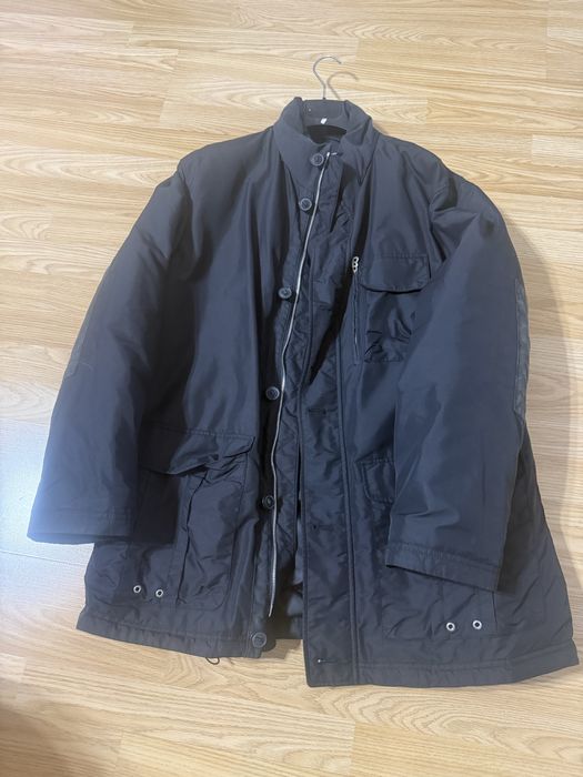 Haine barbateasca BOGNER insertii piele naturala marime XL