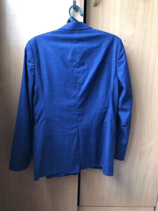 Костюм форма тёмно-синий классический