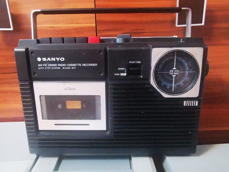 Radiocasetofon Sanyo Radio