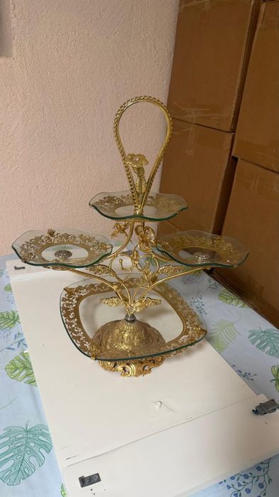 Менажница золот.цвет