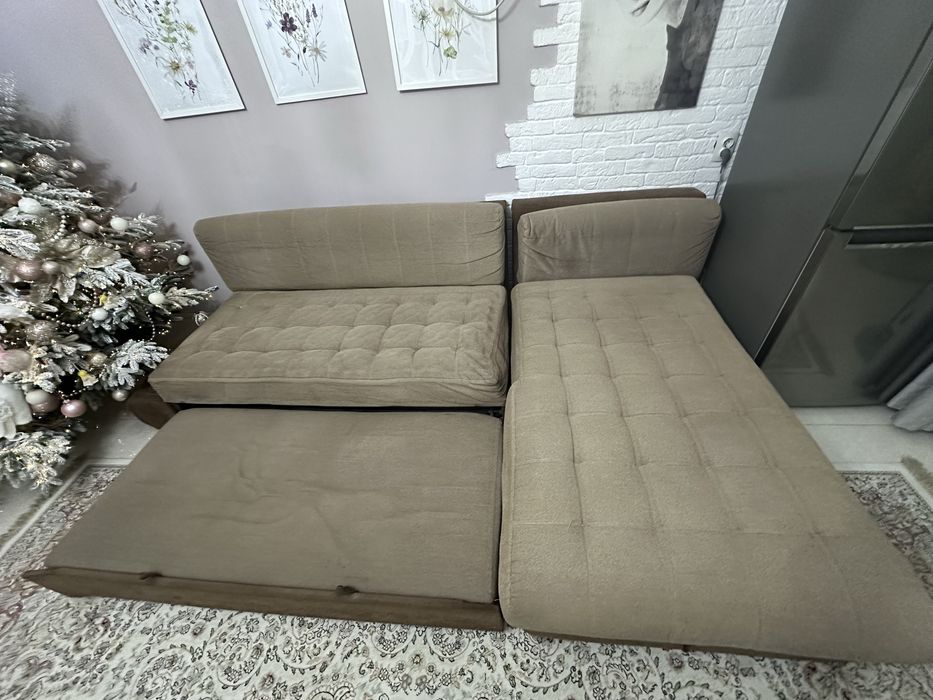 Продам диван-кровать с оттоманкой