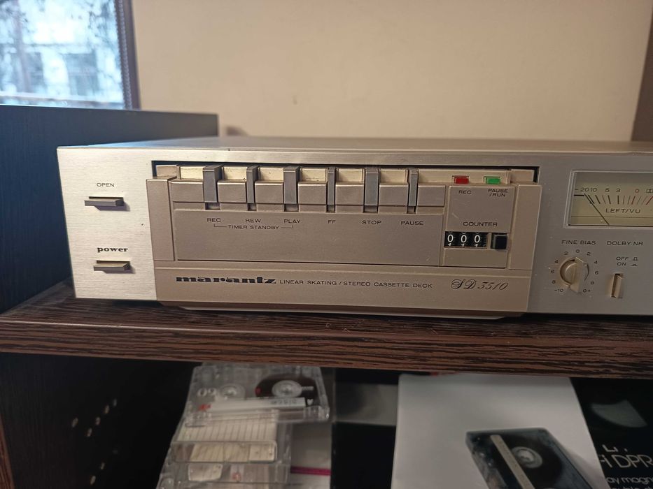 Revox B77 și Marantz SD3510