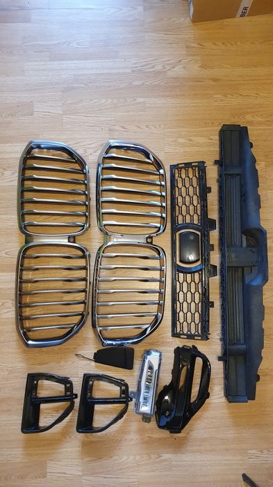 Grila ornament capac radar hota deflector bara fata M BMW x5 g05