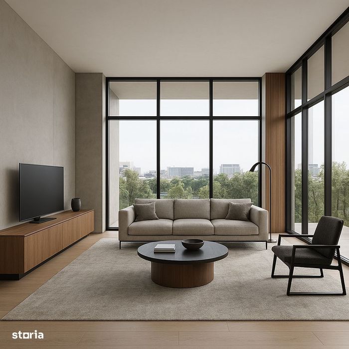 Studio de vânzare 58mp pe malul lacului Străulești | Bucureștii Noi