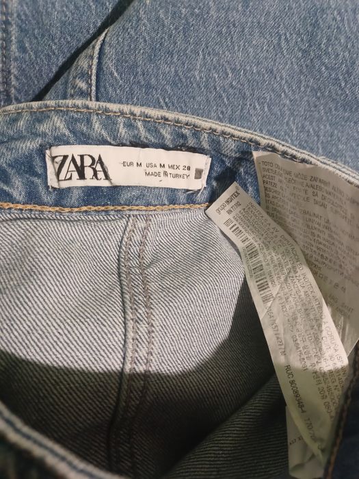 Дълга дънкова пола Zara