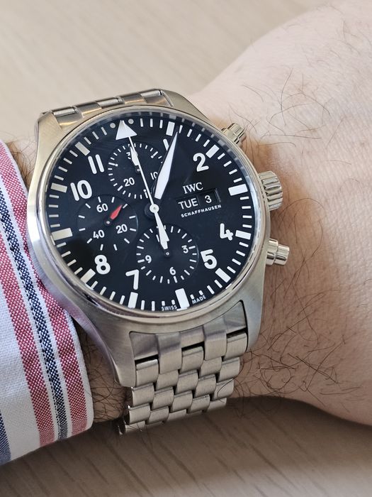 Ceas IWC Schaffhausen Pilot nu omega tudor rolex zenith
