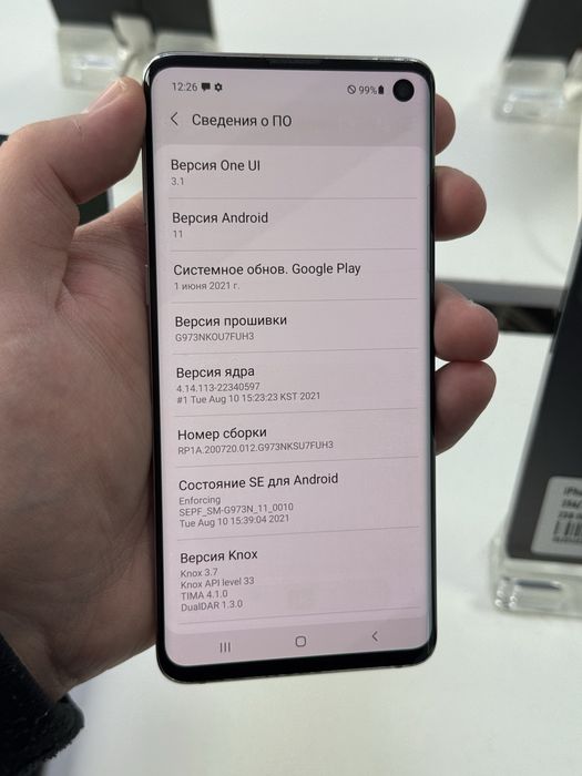 Samsung S10 128gb ozu 8