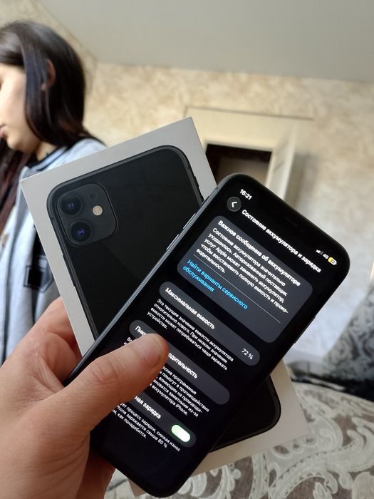 Продам айфон 11 128 Гб 72 АКБ в идеале