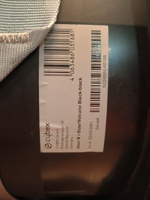 Столче за кола Cybex Aton B i-Size