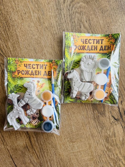 Персонализирани фигурки за оцветяване на тема Животни Сафари Джунгла