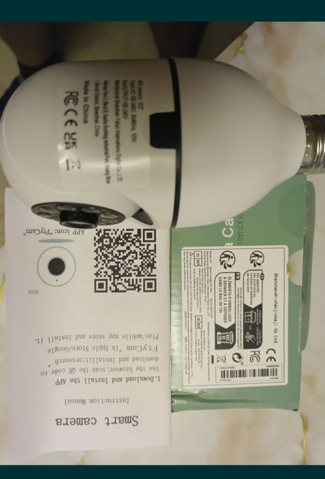 WiFi камера за монтаж на фасунг