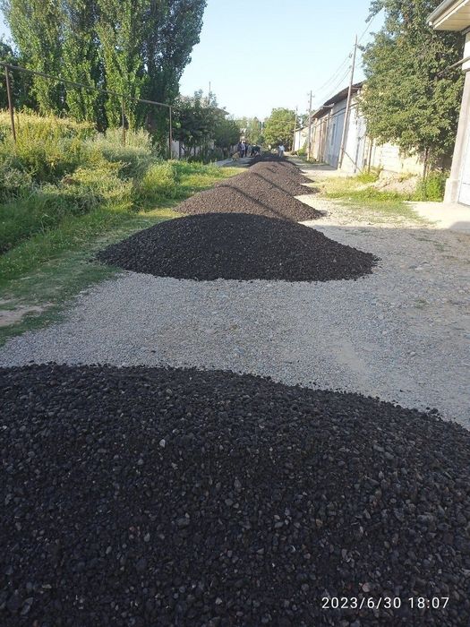 Asfalt ishlari asfaltgacha bulgan jarayonlar latok bardiyorlar xammasi