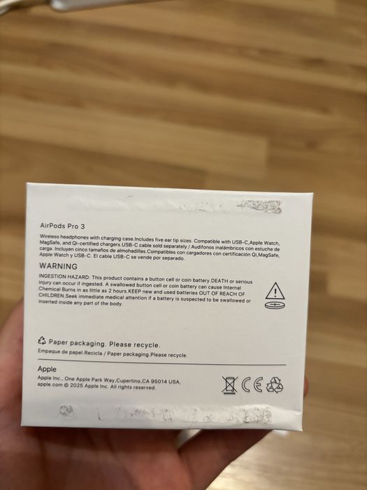 Air pods pro 3 sigilate