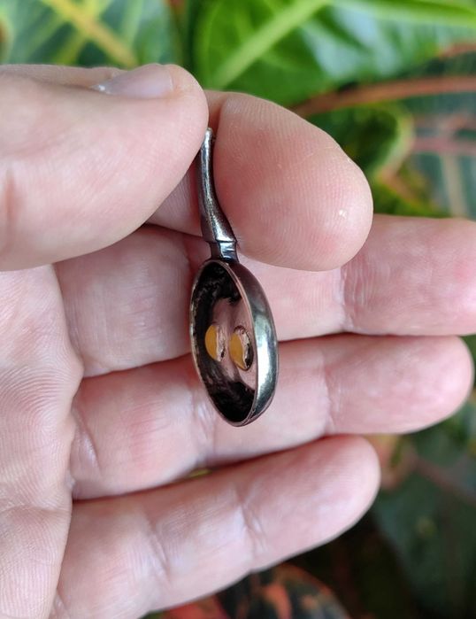 Сребърно колие, подарък за домакиня, уникално колие, подарък заготвач