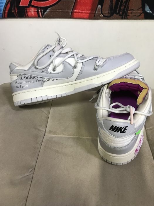 Маратонки Nike Dunk Low x Off-White номер 44